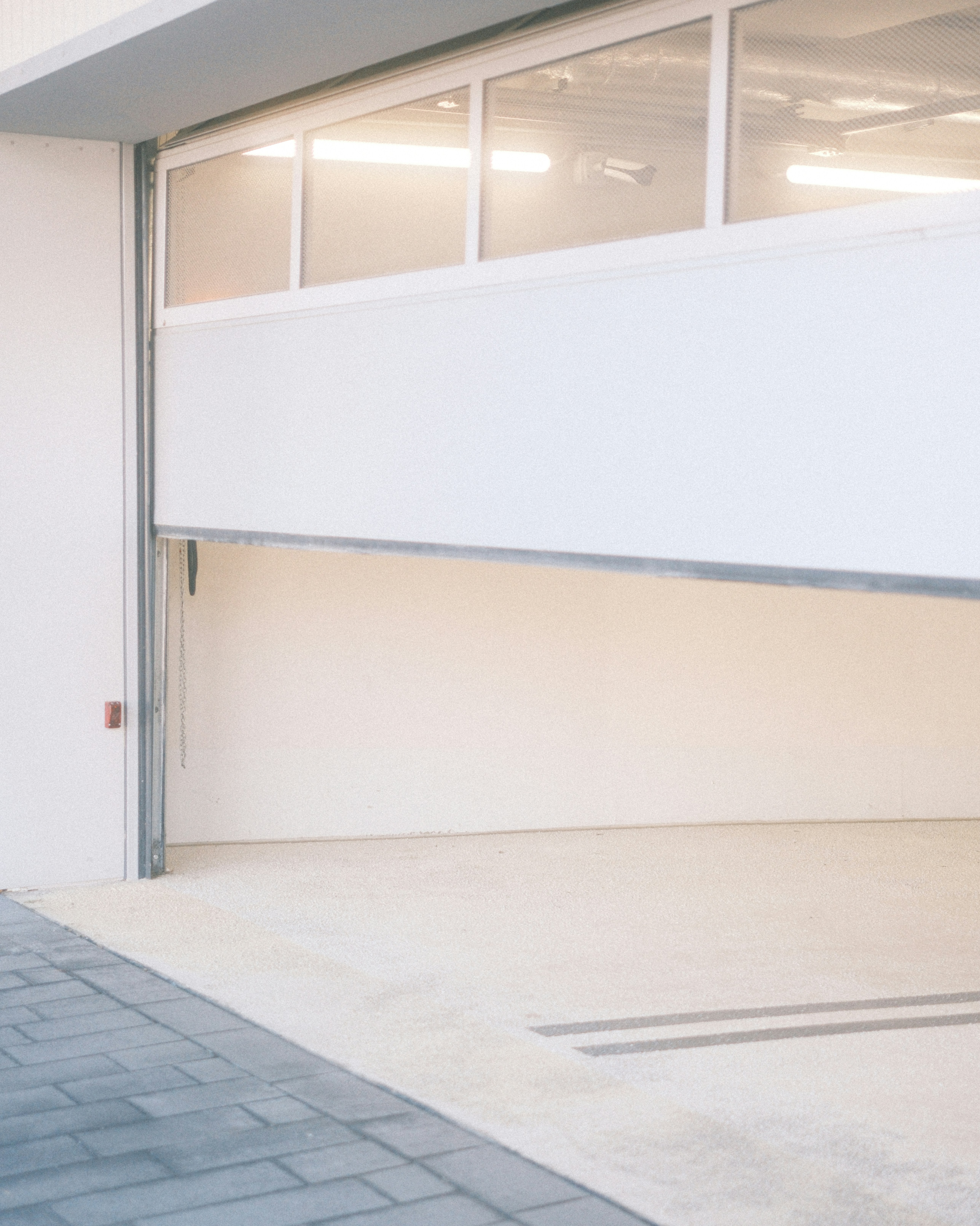 Modern garage door